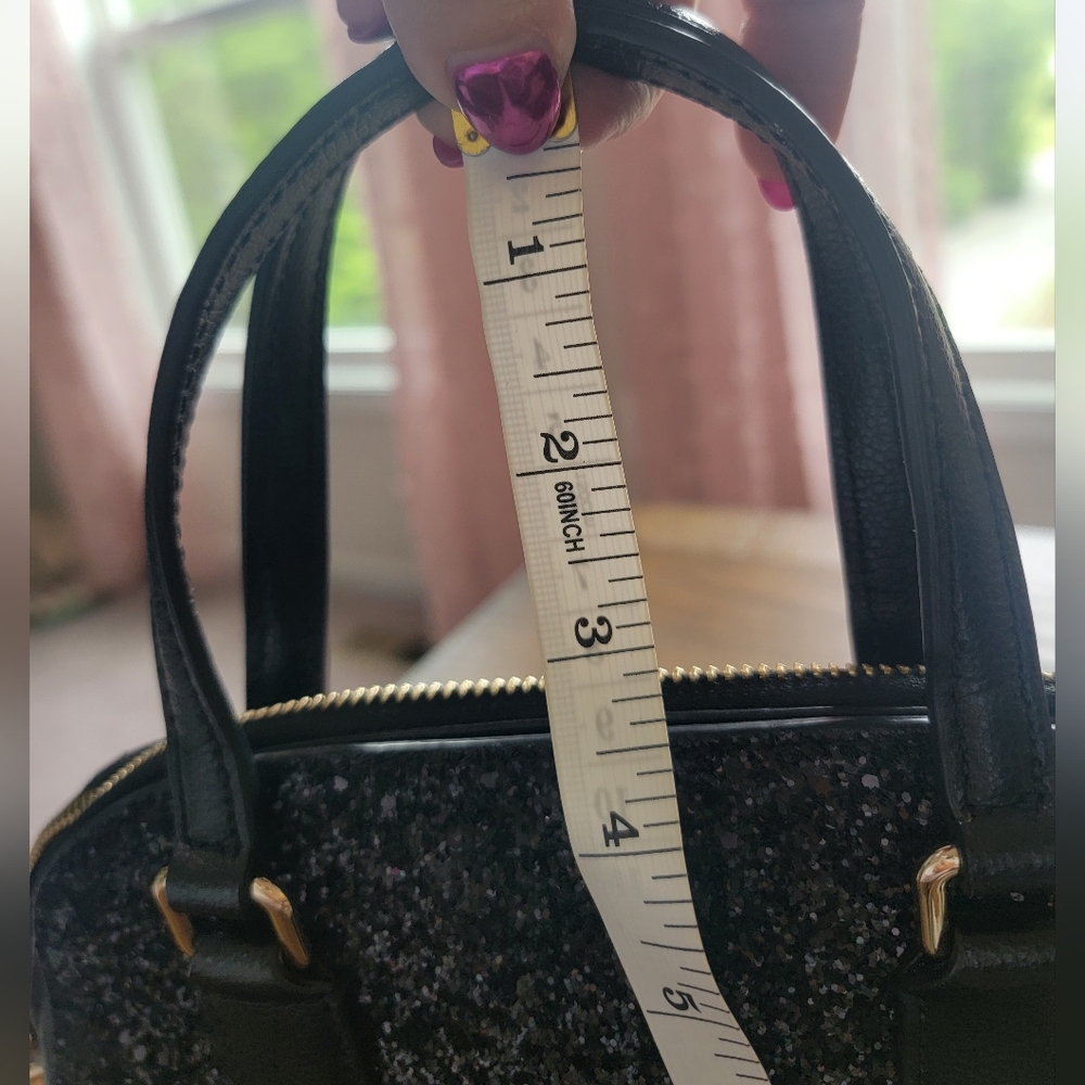 Kate Spade Black Glitter Purse - Picture 10 of 14